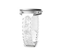 EMAIGlPO Correa de 20mm apta for Samsung Galaxy Watch 7/6/5/4 40mm 44mm banda apta for Galaxy Watch 6classic 43mm 47mm correa de silicona(White)