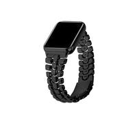 EMAIGlPO Correa de acero inoxidable apta for Redmi Watch 4, accesorios, bloque de reloj, pulsera de Metal, Correa apta for Mi Band 8 Pro Band(Black,For Mi Band 8Pro)