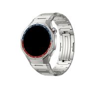 EMAIGlPO Correa de acero inoxidable compatible con for Huawei Watch GT 5 Pro, 46mm, reloj de 22mm, compatible con for Huawei GT 5, 46mm, GT 4, 46mm, pulsera for hombre(Silver,For Huawei GT5 Pro 46mm)