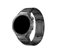 EMAIGlPO Correa de Acero Inoxidable Compatible con for Huawei Watch GT 5 Pro, 46mm, Reloj de 22mm, Compatible con for Huawei GT 5, 46mm, GT 4, 46mm, Pulsera for Hombre(Black,For Huawei GT5 Pro 46mm)