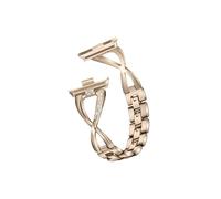 EMAIGlPO Correa de acero inoxidable compatible con for Redmi Watch 4, Correa de reloj inteligente en forma de X, Correa apta for Mi Band 8 Pro