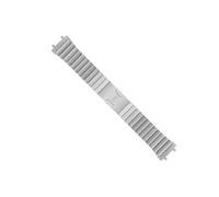 EMAIGlPO Correa de acero inoxidable compatible con la pulsera de repuesto for Amazfit T-Rex 3.(Silver-Silver)
