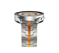 EMAIGlPO Correa de acero inoxidable de 20 y 22mm compatible con for Samsung Galaxy Watch 7, 4, 5, 6 Classic, 3, 45mm, compatible con for Huawei GT3 Pro 4, 43 y 46mm