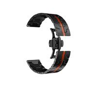 EMAIGlPO Correa de acero inoxidable de 20 y 22mm compatible con for Samsung Galaxy Watch 7, 4, 5, 6 Classic, 3, 45mm, compatible con for Huawei GT3 Pro 4, 43 y 46mm