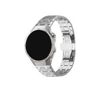 EMAIGlPO Correa de acero inoxidable de 22mm for Huawei Watch GT 5/5 Pro, pulsera de Metal de 46mm for Huawei Watch 3/4 Pro GT4 GT3/3P GT2/2E/2P(Silver,For Huawei GT4 46mm)