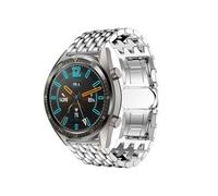 EMAIGlPO Correa de acero inoxidable de metal apta for Samsung GearS3/Galaxy Watch 46 mm/Huawei GT2e Watch Correa de metal con diseño de dragón