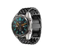 EMAIGlPO Correa de acero inoxidable de metal apta for Samsung GearS3/Galaxy Watch 46 mm/Huawei GT2e Watch Correa de metal con diseño de dragón
