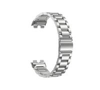 EMAIGlPO Correa de acero inoxidable for Huawei Band 8, 9 y 10, repuesto de pulsera.