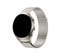 EMAIGlPO Correa de acero inoxidable milanesa de metal compatible con for Huawei Watch GT5/4/3 Pro, accesorios for reloj(Starlight)