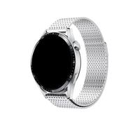 EMAIGlPO Correa de acero inoxidable milanesa de metal compatible con for Huawei Watch GT5/4/3 Pro, accesorios for reloj(Silver)
