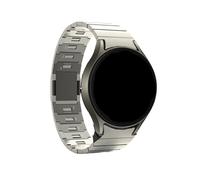 EMAIGlPO Correa de acero inoxidable sin espacios for Samsung Watch FE 7/6/5/4 40MM 44mm 4/6 Classic 42MM 43mm 46MM 47mm Band Fit for Galaxy Watch 5pro(Titanium,For Galaxy watch 7 40 44)