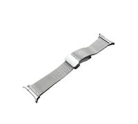 EMAIGlPO Correa de acero inoxidable sin huecos compatible con Samsung Watch 7 Ultra de 47 mm, pulsera deportiva de metal compatible con Watch 7 Ultra de 47 mm, correa milanesa