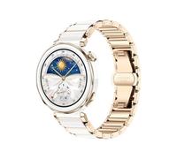 EMAIGlPO Correa de cerámica de imitación adecuada for Huawei GT5 Correa de cerámica de imitación adecuada for HUAWEI WATCH GT 5 Pro Correa de reloj de 18 mm