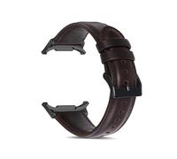 EMAIGlPO Correa de cuero auténtico vintage compatible con for Samsung Watch7 (47 mm Ultra) Correa de cuero compatible con for Samsung Watch7 (47 mm Ultra)(Deep coffee)