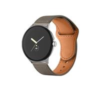 EMAIGlPO Correa de cuero Compatible con for Google Pixel Watch1/2, elegante y ligera, multicolor, compatible con correa de reloj for Google Pixel(Cocoa)
