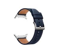 EMAIGlPO Correa de cuero compatible con for Samsung Galaxy Watch 7 Ultra de 47 mm Correas de reloj compatibles con for Galaxy Watch7Ultra Correa de reloj Accesorio de repuesto(Style 1 Blue)