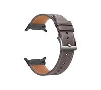 EMAIGlPO Correa de cuero compatible con for Samsung Galaxy Watch 7 Ultra de 47 mm Correas de reloj compatibles con for Galaxy Watch7Ultra Correa de reloj Accesorio de repuesto(Style 2 Gray)