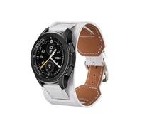 EMAIGlPO Correa de cuero de 20 mm y 22 mm apta for Samsung Galaxy Watch 6, 5, 4, 44 mm, 40 mm/Classic/Gear S3, pulsera apta for Huawei Watch 4/Pro/GT GT2 3