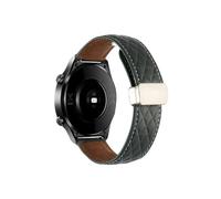 EMAIGlPO Correa de cuero de vaca compatible con for Huawei Watch GT4 GT3 GT2 Pro, correa de reloj compatible con for Huawei Watch 4 Pro, pulsera deportiva de 22mm, 20mm y 18mm(Dark Green B,20mm)