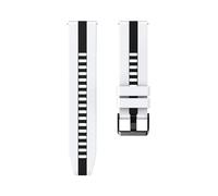 EMAIGlPO Correa de goma suave compatible con for CMF Watch Pro 2, silicona transpirable perforada de 22 mm.