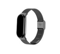 EMAIGlPO Correa de malla metálica de acero inoxidable compatible con for Xiaomi Band 9, accesorios de repuesto, correa de reloj apta for reloj Miband 8