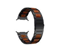 EMAIGlPO Correa de metal apta for Samsung Galaxy Watch Ultra de 47 mm, pulsera deportiva de acero inoxidable en palisandro, pulsera apta for Galaxy Watch 7 Ultra(Black)
