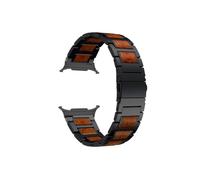 EMAIGlPO Correa de metal apta for Samsung Galaxy Watch Ultra de 47 mm, pulsera deportiva de acero inoxidable en palisandro, pulsera apta for Galaxy Watch 7 Ultra(Black)