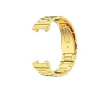 EMAIGlPO Correa de Metal compatible con for Mi Watch Lite, pulsera compatible con Xiaomi Redmi Watch 2 Lite, Correa compatible con for Redmi Watch 3(Golden,For RedMi 2 Lite)