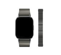 EMAIGlPO Correa de metal de 22 mm apta for Redmi Watch 5 Lite/Active Fashion Pulsera de acero inoxidable reemplazable apta for Redmi Watch 5 Active Pulsera(Gray,22mm width strap)