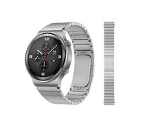 EMAIGlPO Correa de Metal de 22mm compatible con for Huawei Watch 4/3/GT5-4-3-2 Pro 2e, pulsera de acero inoxidable de 46mm compatible con correa for Amazfit GTR4 /Samsung Gear S3