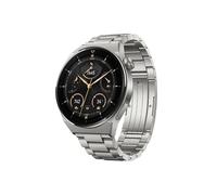 EMAIGlPO Correa de Metal de titanio apta for Huawei Watch GT 5 Pro, pulsera de negocios, pulsera de eslabones definitiva, apta for Huawei GT5 Pro Band(Silver,22mm)