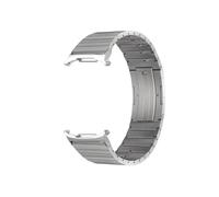 EMAIGlPO Correa de metal de titanio compatible con for Samsung Galaxy Watch 7 Ultra de 47 mm Correa de liberación rápida compatible con pulsera for Galaxy Watch 7 Ultra(Silver)
