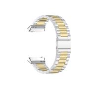 EMAIGlPO Correa de metal sin espacios apta for Redmi Watch 3 Correa activa de acero inoxidable Pulsera apta for Xiaomi/Redmi Watch 3 Lite Pulsera Correa de reloj