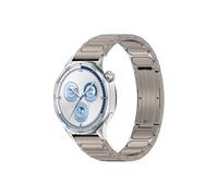 EMAIGlPO Correa de Metal y titanio de 22mm for Huawei Watch GT5/3 Pro de 46mm, correa for reloj 4/4PRO compatible con for Huawei GT5 GT4 de 46mm(Titanium,For Huawei GT5 Pro 46mm)