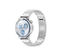 EMAIGlPO Correa de Metal y titanio de 22mm for Huawei Watch GT5/3 Pro de 46mm, correa for reloj 4/4PRO compatible con for Huawei GT5 GT4 de 46mm(Silver,22mm)