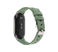EMAIGlPO Correa de nailon ajustable adecuada for Xiaomi Band 8 Correa de repuesto adecuada for Xiaomi Band 8(Green)