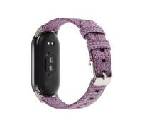 EMAIGlPO Correa de nailon ajustable adecuada for Xiaomi Band 8 Correa de repuesto adecuada for Xiaomi Band 8(Purple)