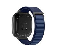 EMAIGlPO Correa de nailon compatible con for Fitbit Versa 4/3 Sense 2/1, correa de reloj deportiva reemplazable, accesorios.(Dark blue,For Fitbit Sense)
