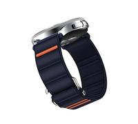 EMAIGlPO Correa de nailon de 20 mm y 22 mm compatible con foe Samsung Galaxy Watch 7, 6, 5 y 4/Huawei GT 5 y 4Pro de 46 mm.(Deep Blue,20mm)