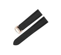 EMAIGlPO Correa de nailon for reloj Cartier Tank Must London Key, accesorios de correa de reloj de lona resistente al agua y al sudor, correa de muñeca de 18mm y 20mm(Black-Rose-Z4,20mm)