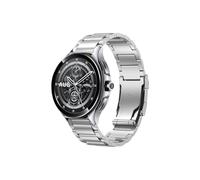 EMAIGlPO Correa de pulsera de eslabones de Metal de titanio compatible con for Mi Xiaomi Watch 2 Pro S3 S2 46MM /S1, accesorios de correa de repuesto activo(Silver)
