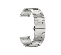 EMAIGlPO Correa de reloj adecuada for Huawei GT5 Pro, compatible con for watchGT4, aleación de titanio, metal, tres tiras de acero, 46mm, universal, 22mm(Starlight)