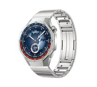 EMAIGlPO Correa de reloj adecuada for Huawei GT5 Pro, correa de acero fina de una sola cuenta de liberación rápida de 22 mm, universal(Silver)