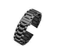 EMAIGlPO Correa de reloj de acero inoxidable 316 apta for Cartier/Ronde/Tank Solo London, accesorios de correa de reloj for hombre y mujer, correa de muñeca de 20mm y 22mm