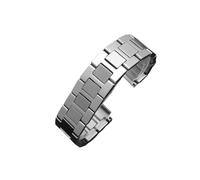 EMAIGlPO Correa de reloj de acero inoxidable 316 apta for Cartier/Ronde/Tank Solo London, accesorios de correa de reloj for hombre y mujer, correa de muñeca de 20mm y 22mm
