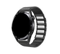 EMAIGlPO Correa de reloj de cadena tejida con correa de acero inoxidable y metal compatible con for Huawei GT5/GT4/Watch 3 Pro(Grey-1,22mm)