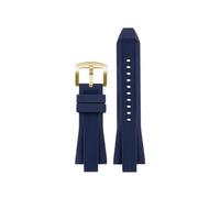 EMAIGlPO Correa de reloj de silicona apta for pulsera Michael Kors Mk 8184 8729 9020 MK8152 MK9020 9026 8296 8445 correa de reloj for hombre 29x13mm naranja azul