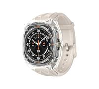 EMAIGlPO Correa de silicona adecuada for Samsung Galaxy Watch 7, correa Lamborghini Ultra modificada, adecuada for Samsung Watch7(Transparent+Starlight)