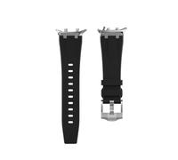 EMAIGlPO Correa de silicona apta for Huawei Watch D2, accesorios for cinturón de reloj, pulsera, Correa apta for Huawei Watch D2, pulsera deportiva reemplazable(Silver Black)