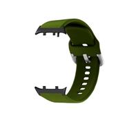 EMAIGlPO Correa de silicona compatible con el reemplazo de pulsera for Huawei Watch D2 (protege el recordatorio del airbag).(Military Green)